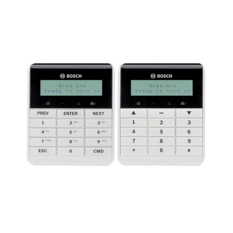 LCD text keypad