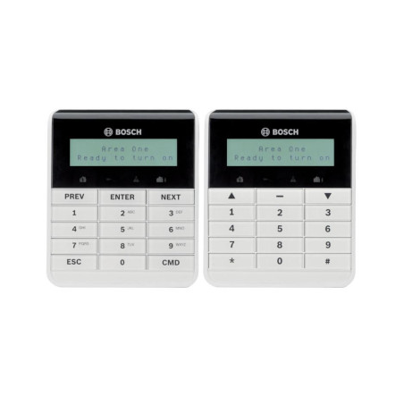 LCD text keypad