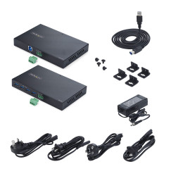 Extensor USB 3.0 Por Ethernet De 4 Puertos - Hasta 1KM | APLIUM