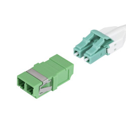 Startech - Acoplador de red - modo simple LC/APC (H) a modo | APLIUM