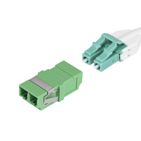 Startech - Acoplador de red - modo simple LC/APC (H) a modo | APLIUM