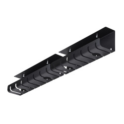 Under Desk Cable Management Tray Black