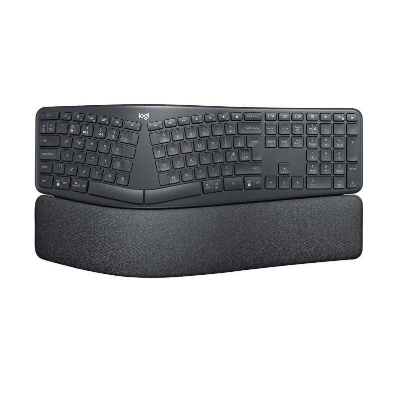 Logitech ERGO K860 - Teclado - inalámbrico - 2.4 GHz, Blueto | APLIUM