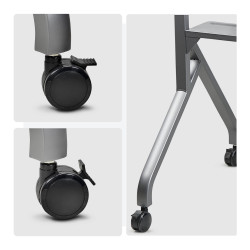 Soporte Carrito Tipo Caballete Para Tv De 100 Pulg 100KG | APLIUM