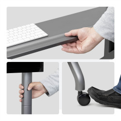 Soporte Carrito Tipo Caballete Para Tv De 100 Pulg 100KG | APLIUM