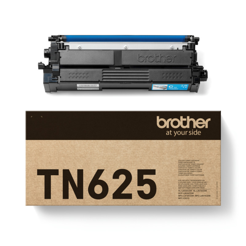 TN-625C Cyan Toner Cartridge. Prints 1.8 | APLIUM