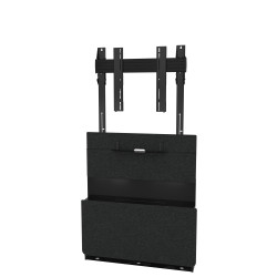Tempo Floor Support Mount Dark Pet Felt | APLIUM