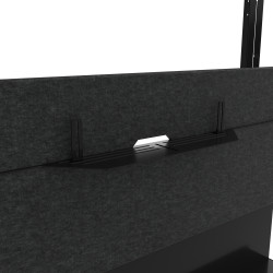 Tempo Floor Support Mount Dark Pet Felt | APLIUM