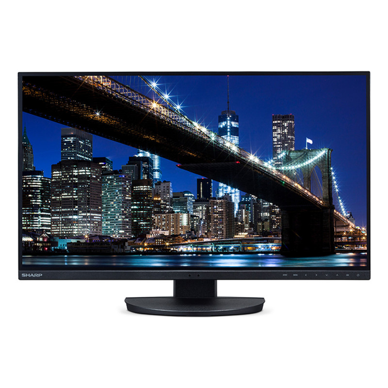 27" LCD monitor with LED backlight, 3840x2160, USB-C, LAN, D | APLIUM