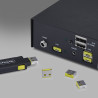 25 Tapones De Bloqueo Para Usb-a-port-blocker | APLIUM