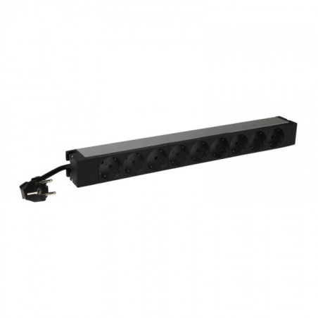 Basic PDU 19" 9 Schuko outputs