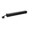 Basic PDU 19" 9 Schuko outputs