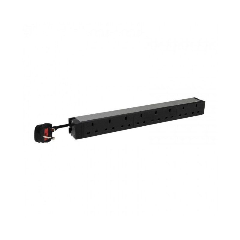 Basic PDU 19" 8 UK outputs