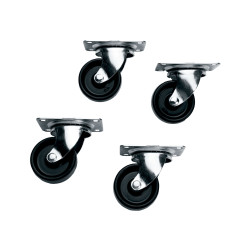 SLIM5 CASTERS W/HARDWARE