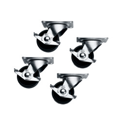 locking SLIM5 CASTERS W/H