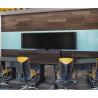 DOUBLE ARC 2'X2' STANDARD CLASS. WHITE