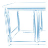 Millwork Drawings and Hardware 2 bay 31"
