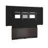 1SP PLASTIC CBL MNG 2"D