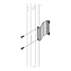 2SP 3"D RACKRAIL RECESSOR