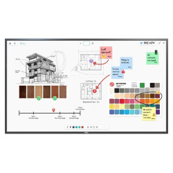 65" M-Series Large Format Display, UHD, 500cd/m2, E-LED backlight, 24/