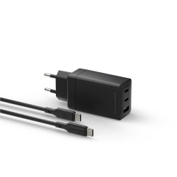 ITEUW.Charger-70W+2mC-CTPEcableBLK