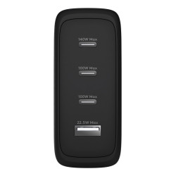 ITEUW.Charger140W+2mC-CTPEcableBLK