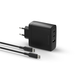 ITEUW.Charger100W+2mC-CTPEcableBLK