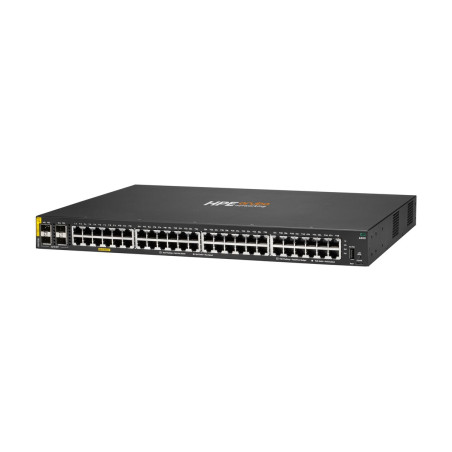 HPE Aruba Networking CX 6000 48p 10M/100M/1G Class4 PoE 4p SFP 1G 740W