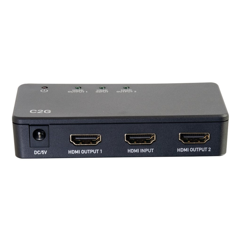 C2G 2-Port 4K HDMI Splitter - Separador de vídeo/audio - 2 x | APLIUM