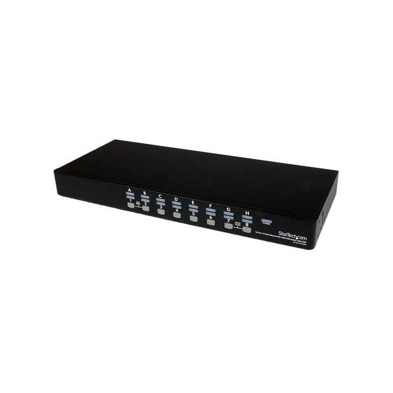 16 Port 1U Rackmount USB KVM Switch Kit