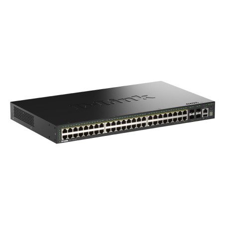 48 Ports GE PoE 30W+4 Ports 10G SFP+