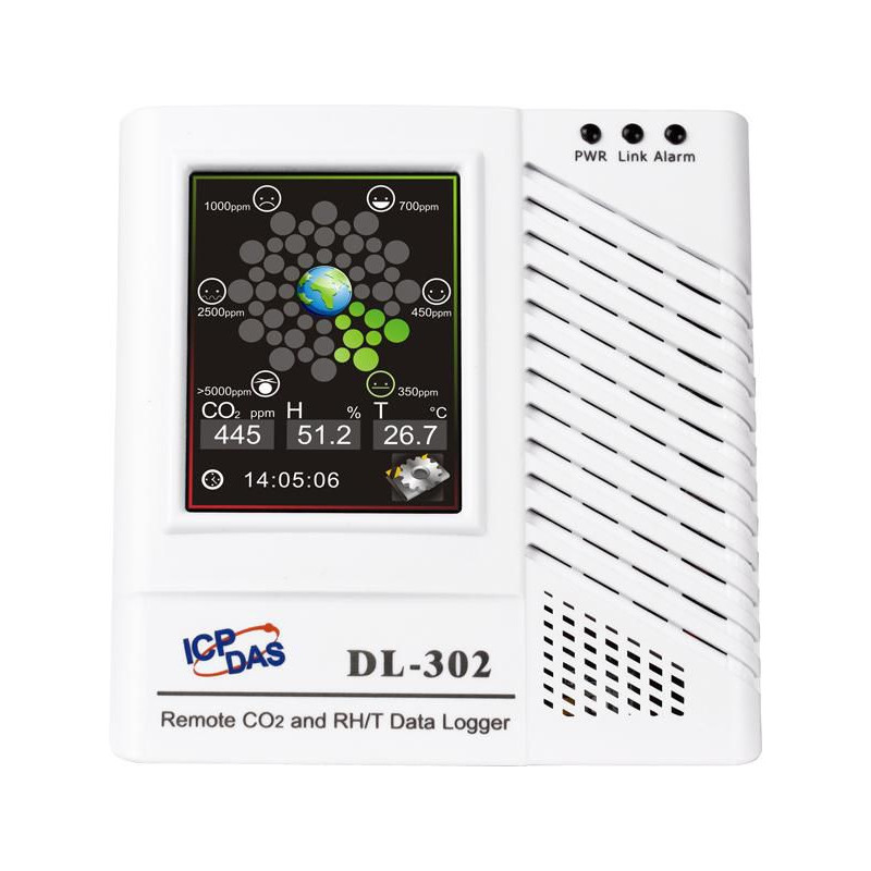 DATA LOGGER, CO2/TEMPERATUR/FU