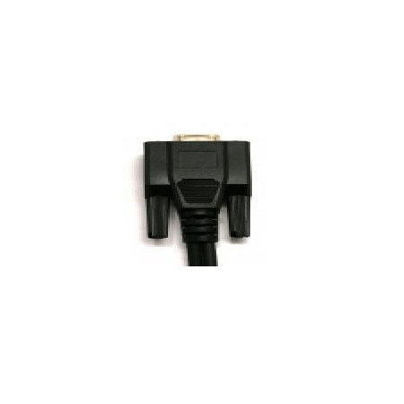 8' Coiled RS232 Cable