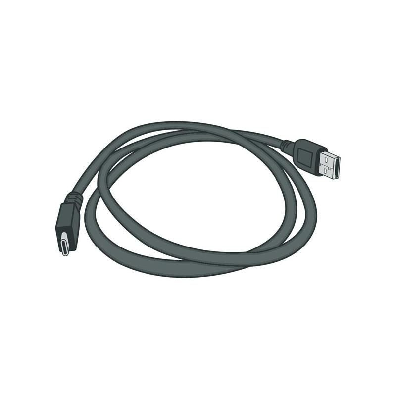 USB cable, 90? angled. 1.8m