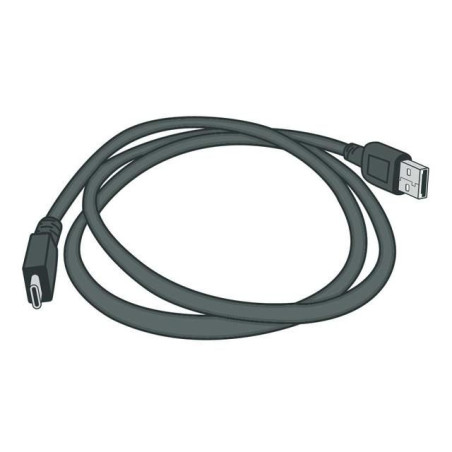 USB cable, 90? angled. 1.8m