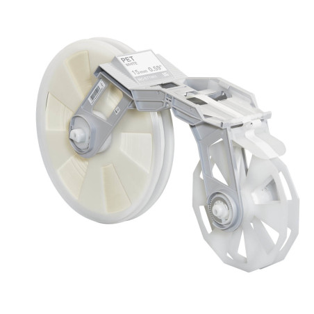 Tape/MCET1WH 15mm White PET