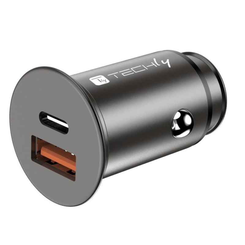 Mini Car Charger Usb-A And