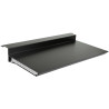 D 600 EXTERIOR SHELF BLACK