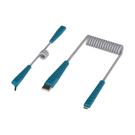 EZGrab CableBun USBA-Light+1/8"Audio SIL