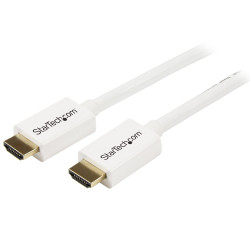 10 ft White CL3 In-wall HDMI Cable - M/M