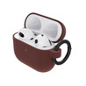 Headphone Case WONDERLAND Well Red brown