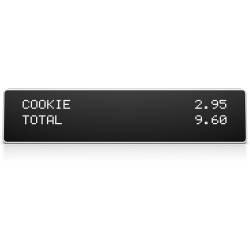 HP ElitePOS Top Mount 2 x 20 CFD