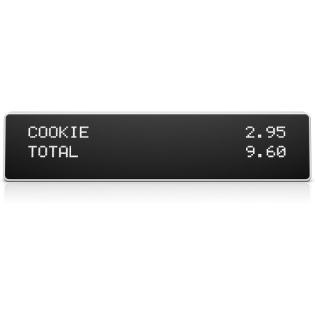 HP ElitePOS Top Mount 2 x 20 CFD