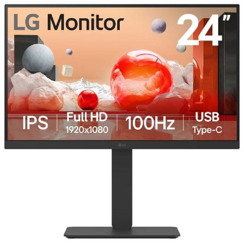 Lg 24IN 24BA750-B FHD Business IPS Display Monitor 1920X1080 | APLIUM