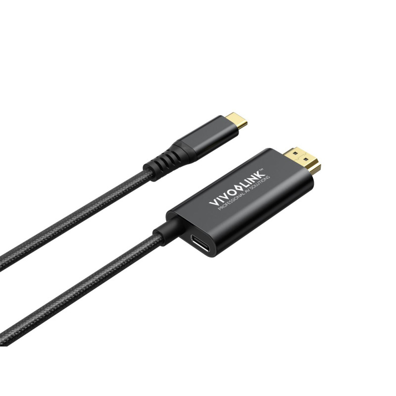 USB-C to HDMI Cable with 100W
