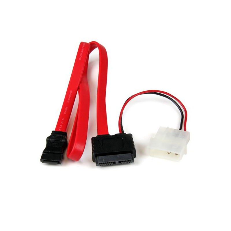 20in Slimline SATA to SATA Cable