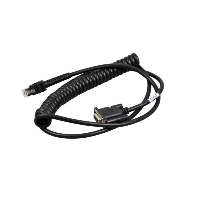 Cable RS-232, 2.8m ,coiled