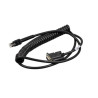 Cable RS-232, 2.8m ,coiled