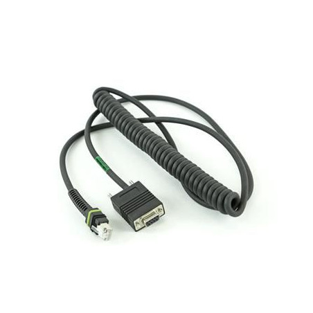Cable RS-232, 2.8m, coiled