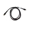 Cable, USB, 2m, straight,